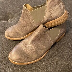 Clarks Metallic Slip On Shoes